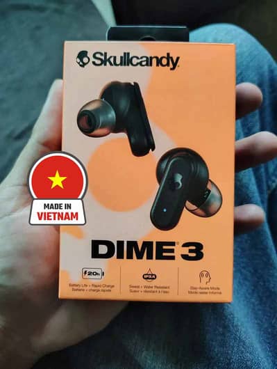 New Skullcandy Dime 3 Earbuds Wireless Waterproof Imported