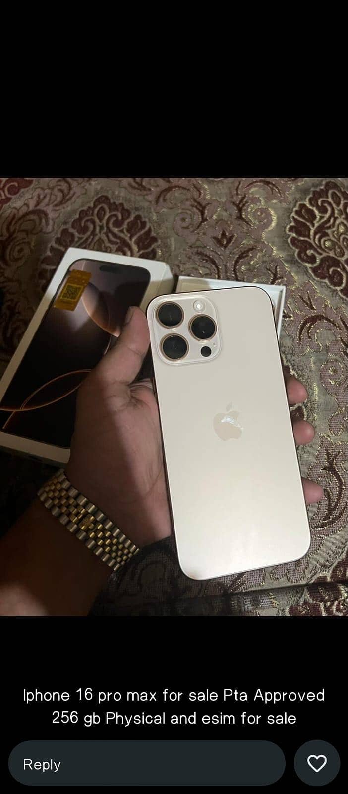 Iphone 16 pro max 0