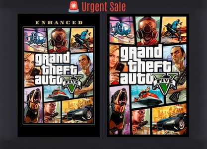 Urgent Sale  Selling my GTA 5 (Grand Theft Auto V) Enhanced/legacy