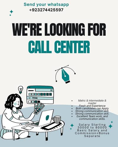 job in Lahore girls & boys