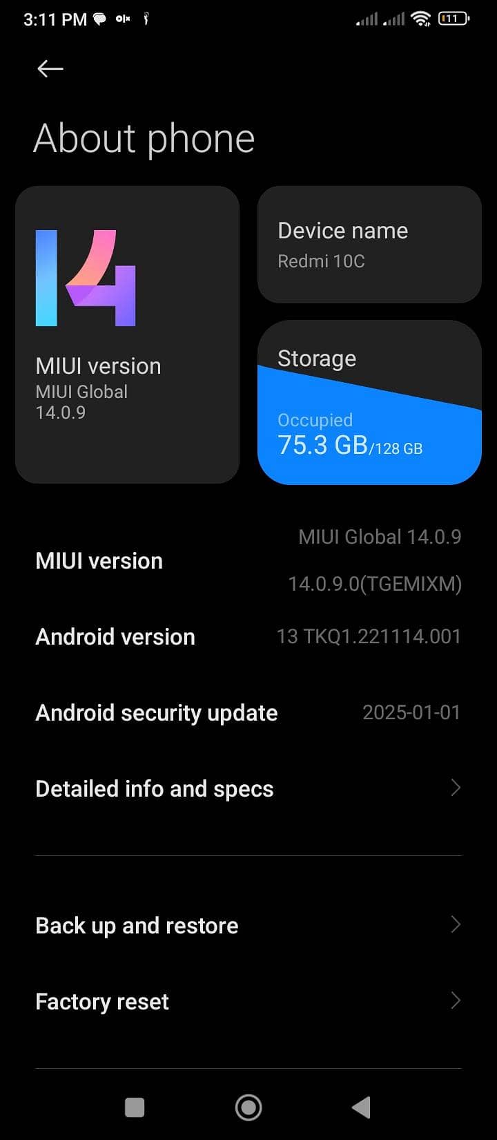 Redmi 10c 5