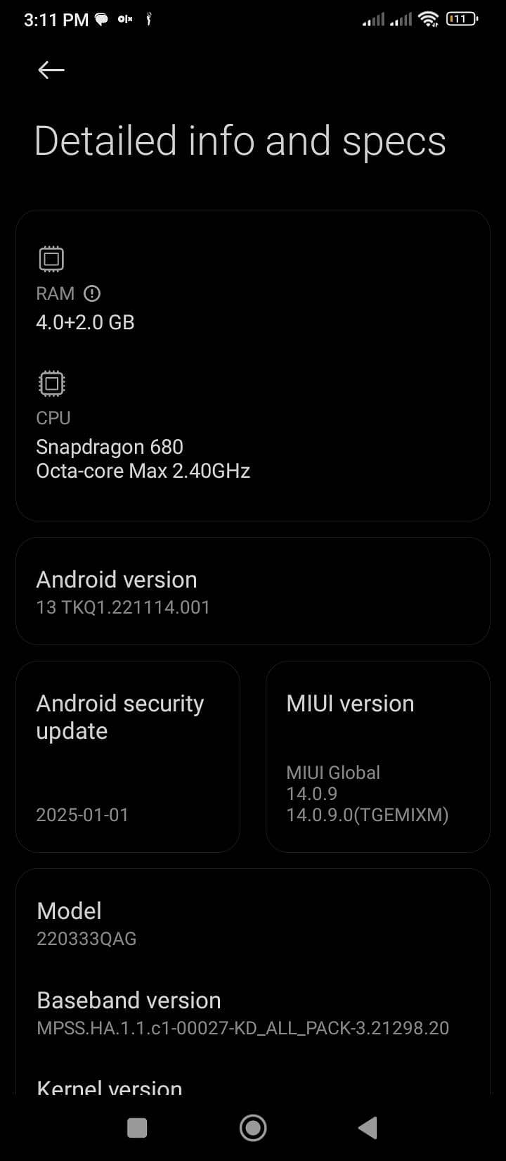Redmi 10c 6