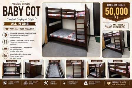 Kids BunkBed—Doubel bed
