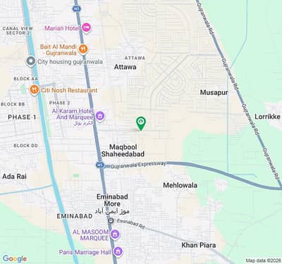5 Marla Plot In I Block, Royal Palm City Gujranwala.