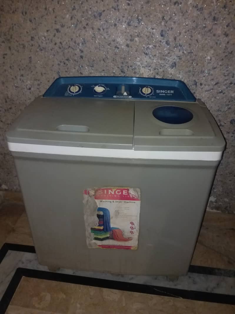 Singer Washing Machine 7