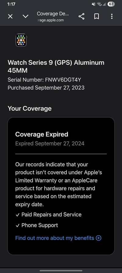 Apple watch series 9