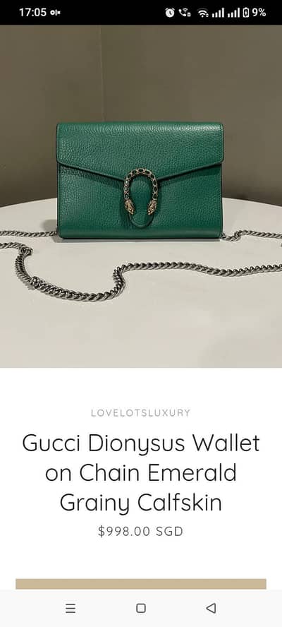 Gucci Orignal bag not even used