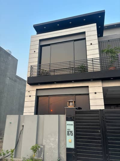 5Marla Facing Park Brand New House Available For Sale in Crystal Block of Park view city Lahore