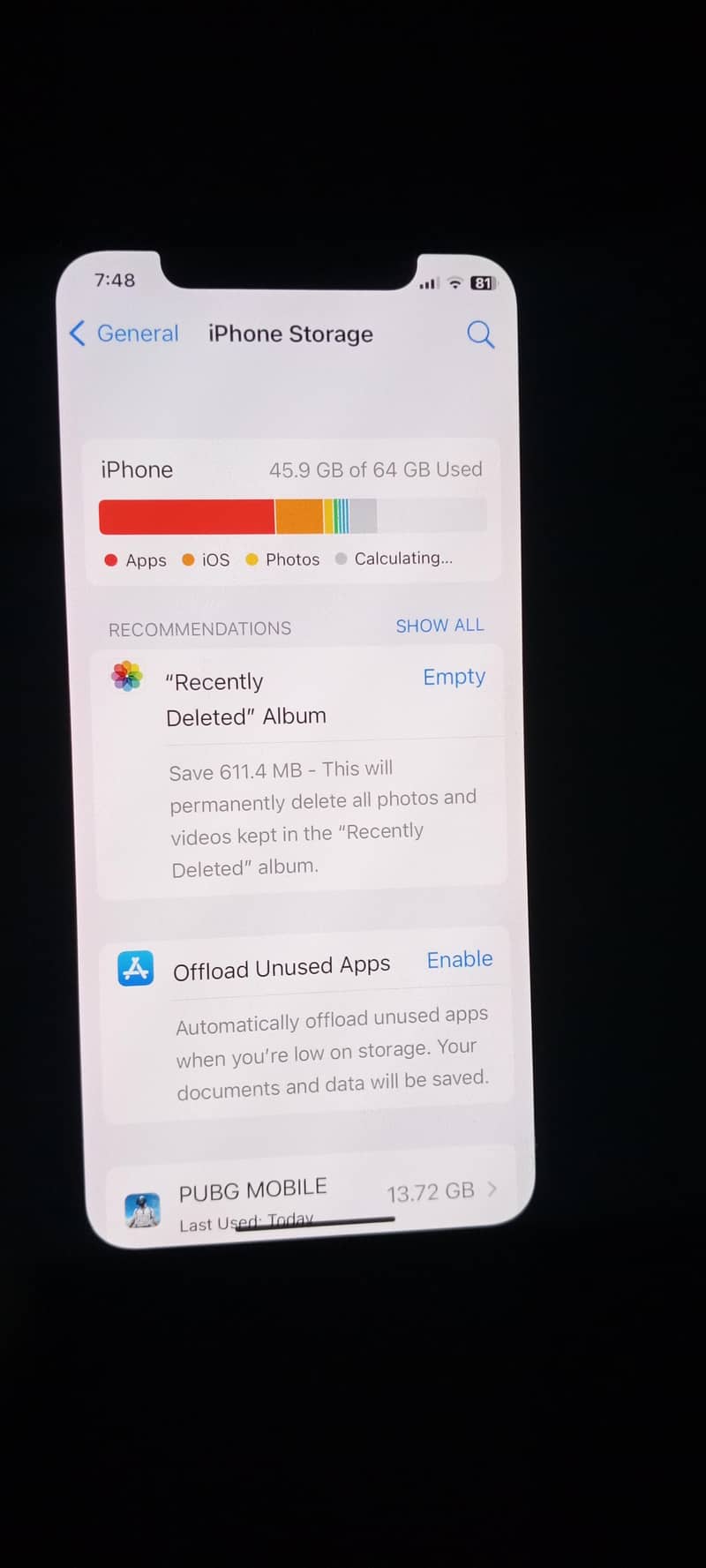 iphone X 4