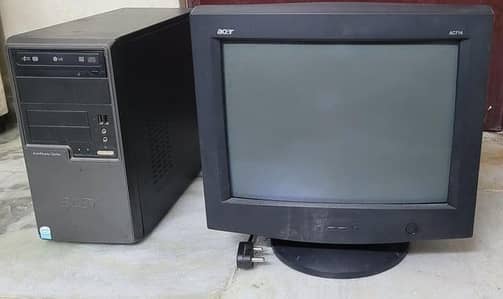 I m selling pentium 4 cpu and monitor