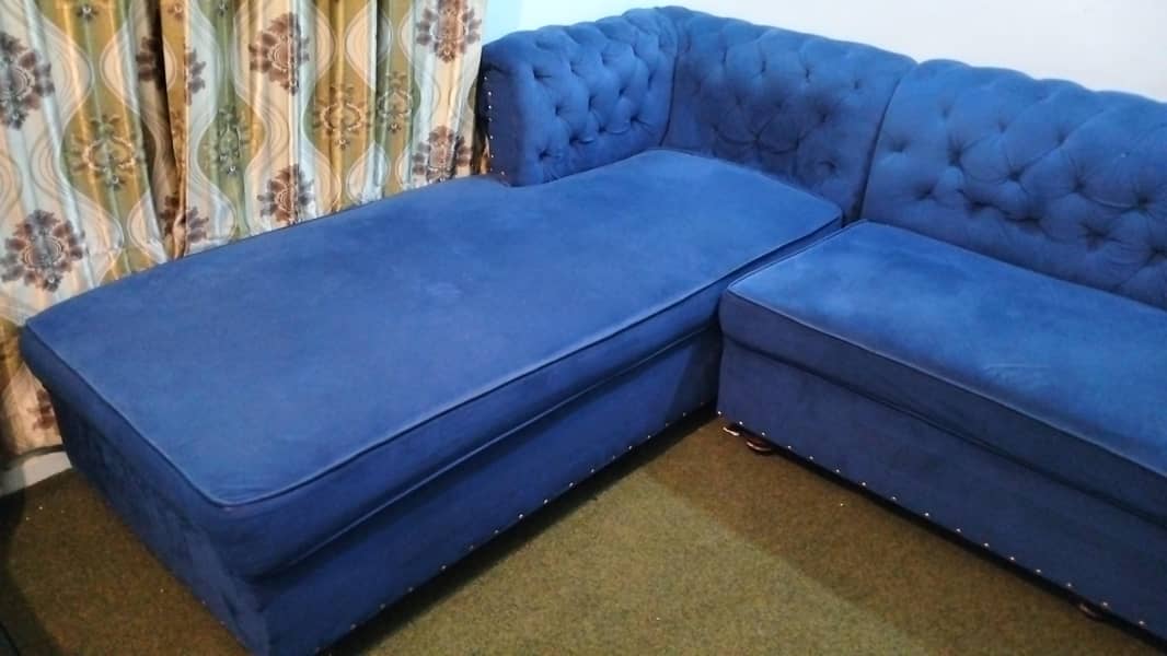 L shape sofa set 2
