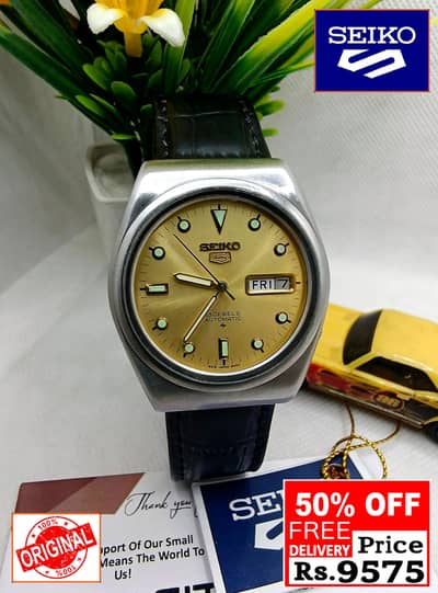 Seiko 5 Citizen Orient Automatic Pre-Owned watch Japan 03161737353