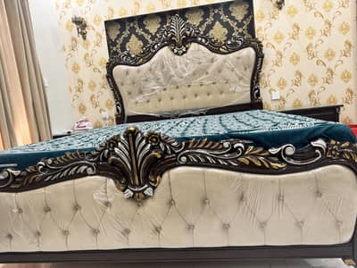 Bed king size No defect newly condition