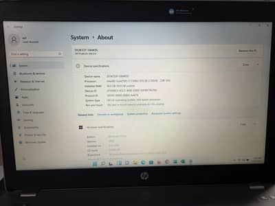 HP ProBook 450 G4 i7 7th Gen 16GB RAM 1 TB HDD 256GB SSD - 03304909999