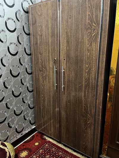 Wooden Almari wardrobe for sale