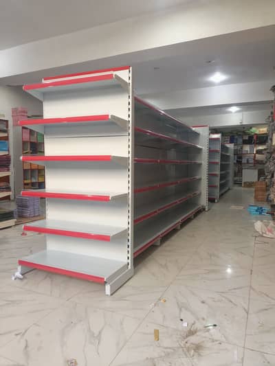 Dollar Shop Rack/Wooden Shelving Rack/double sided rack/Gift Shop Rack
