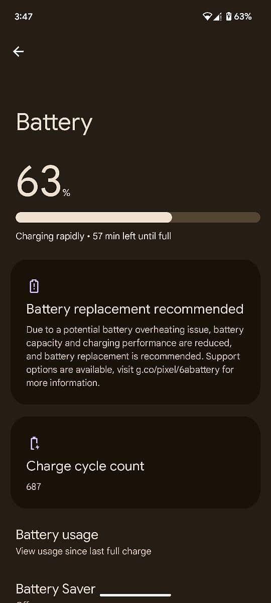 Google pixel 6a 4