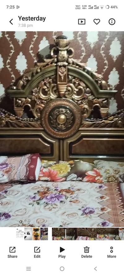 Bed set/iron stand/makeup organizer