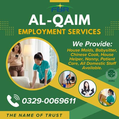 Maid/House Maids/Cook/Driver/Babysitter/Couple/Patient Care/Helper