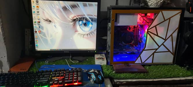gaming computer compelete set