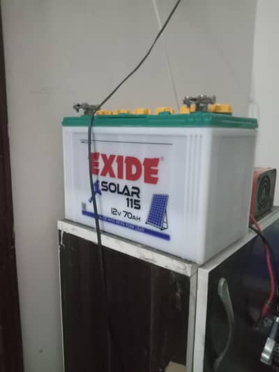 exide 115 solar