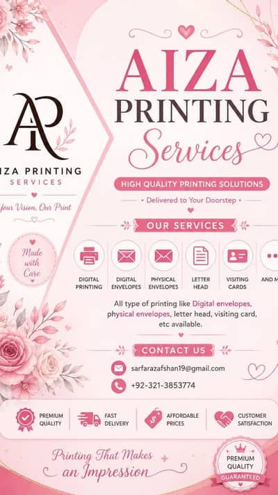 All types of printing