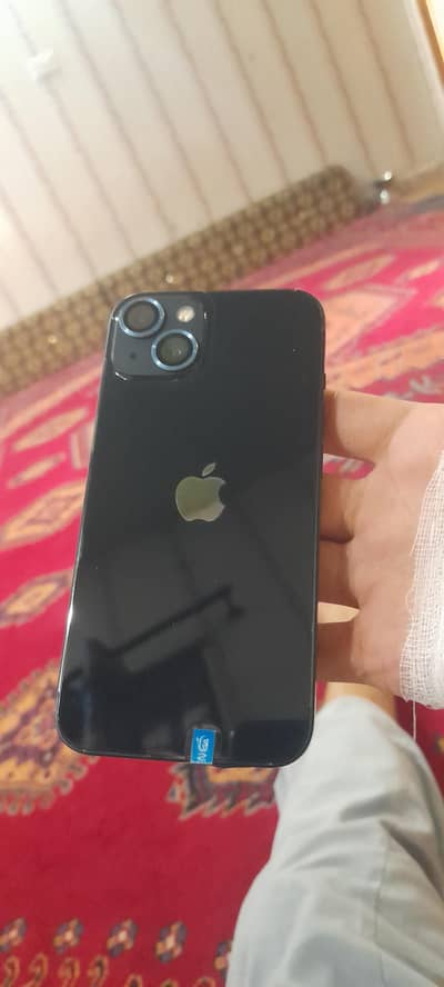 i phone 13 jv 128gb warranty set battery health 100  and sim time
