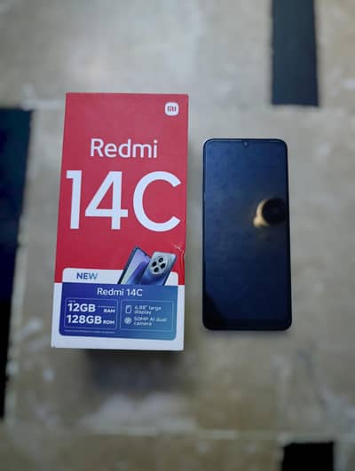 Redmi 14 C for sale - Pta Approved - 12 GB , 128GB - With Box