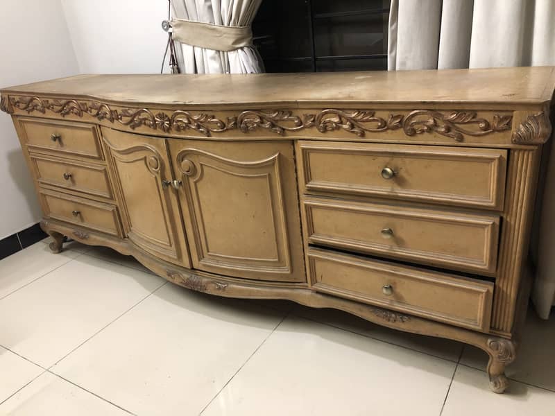 Solid wood Side Board 1