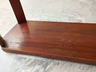 wooden center table