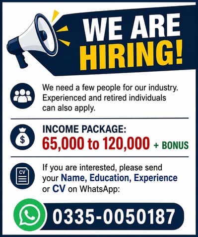 jobs available male and female