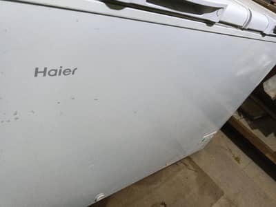 Haier company double door freezer