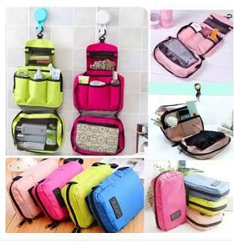 Woman Fashion Waterproof Useful Outdoor Storage Organizer Toiletry Bag for Travel and Luggage Bag Accessories