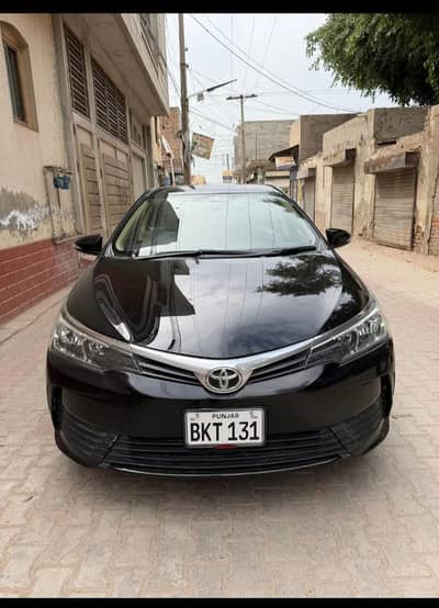 Corolla gli 1.3 manual black