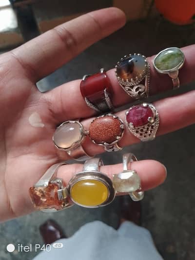 Silver rings