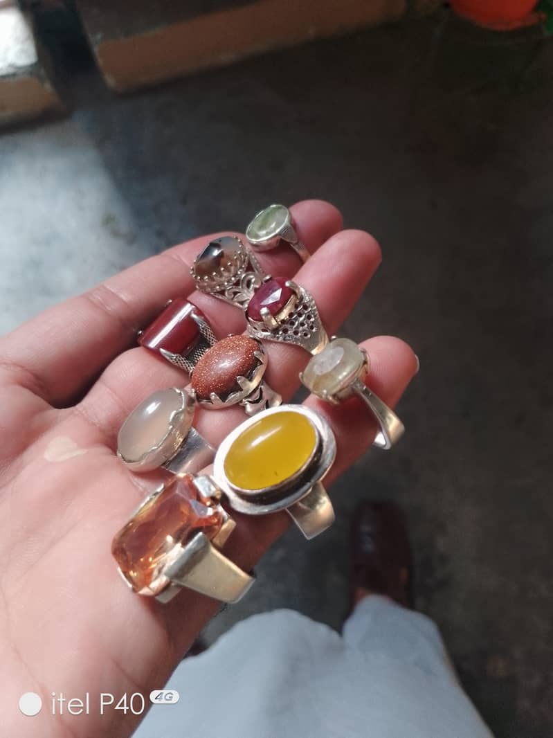 Silver rings 1