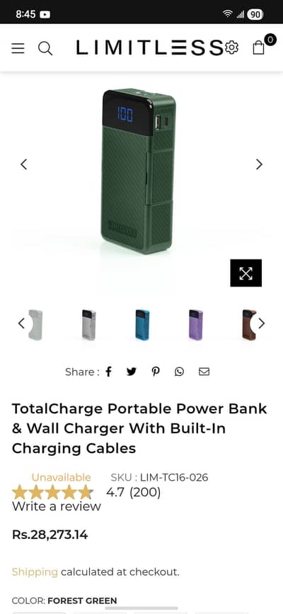 Limitless power-bank orignal