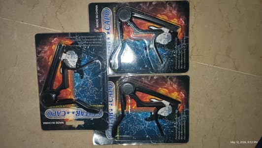 Guitar Strings Set Capo Pick and other Accessories