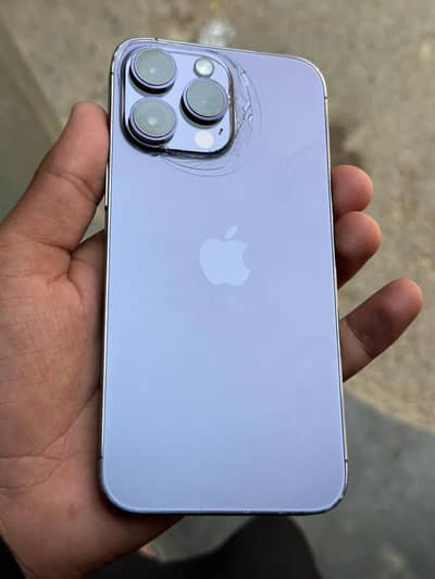 iPhone 14 pro max back break urgent sale o31o 4o46798