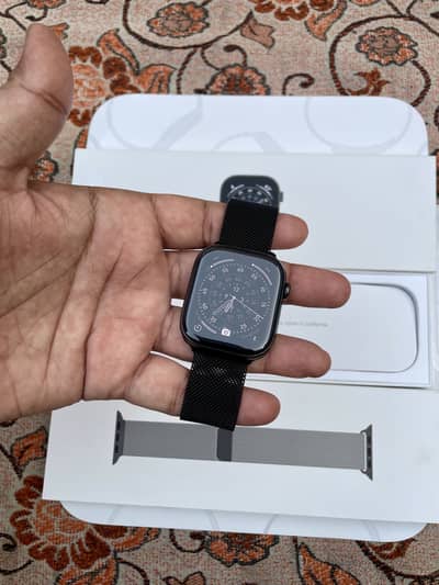 Apple Watch Series 11 46mm Slate Titanium Case like Stainless Steel