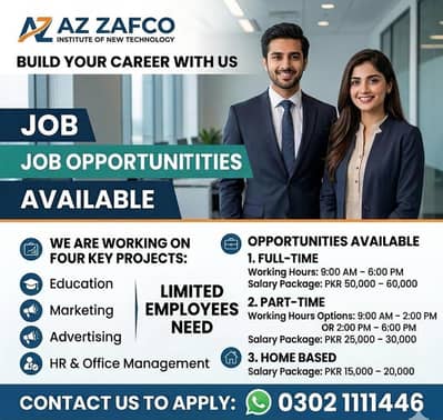 URGENT HIRING: Matric Pass Students & Freshers Needed