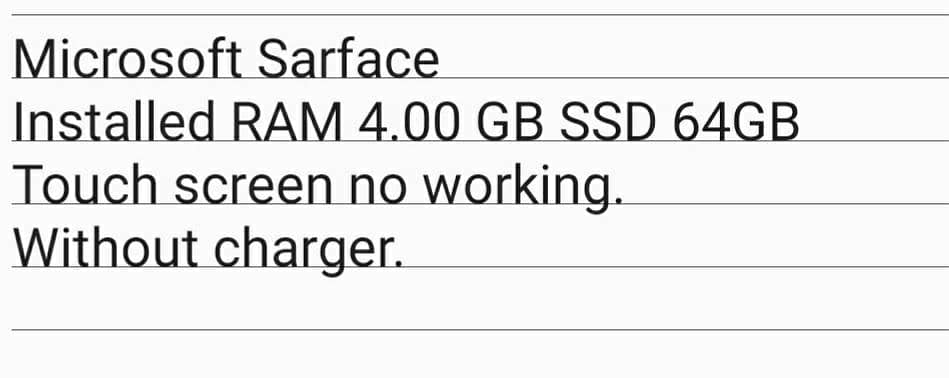 Microsoft Sarface 3