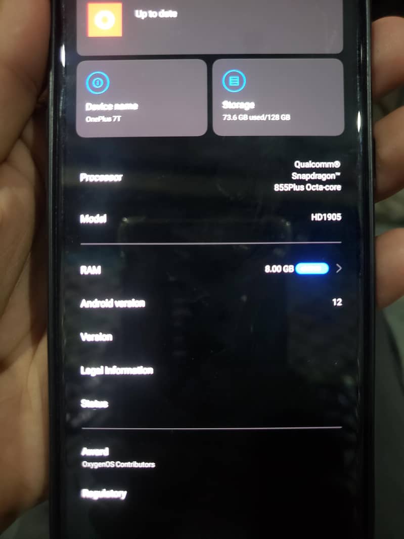 One plus 7t 5