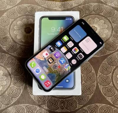 iPhones x 256 GB PTA approed 03460792347 my WhatsApp number