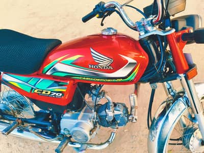 Honda CD70 22 model Lush Condition
