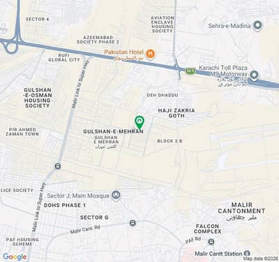 A Perfect West Open Residential Plot Awaits You In Gulshan-e-Mehran - Block 2B Karachi