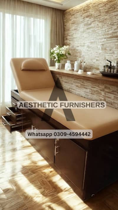 AESTHETIC clinic bed / spa bed / coustomize spa bed available saloon