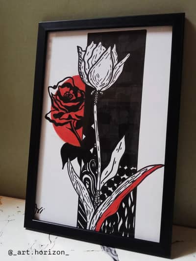 Flowers painting.