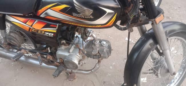 Honda CD 70 2022 KARACHI NUMBER HA