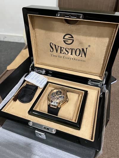 Sveston Notorium Automatic Skeleton (SV-8278-M-2) Premium Rose Gold